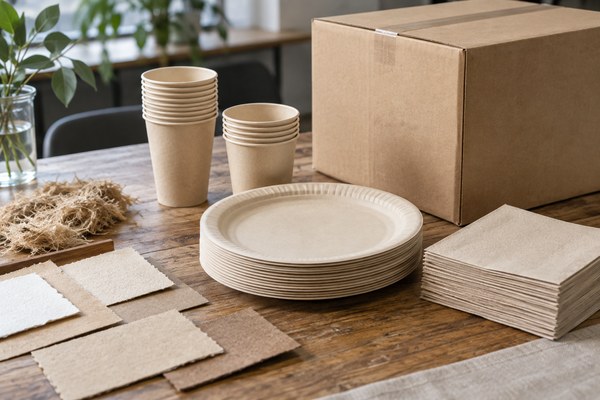 eco friendly party supplies wholesale sample and quality review in a Shenzhen party supplies factory